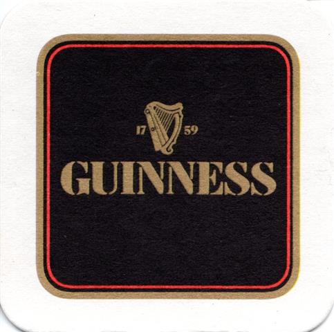 dublin l-irl guinness guinness gleich 2ab (quad185-schrift gold-rand breiter)